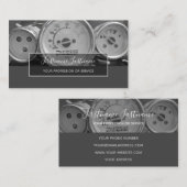 Tuningdeskundigen en monteurs reparatiewerkplaats visitekaartje (Voorkant / Achterkant)