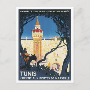  Tunis Afrika Briefkaart