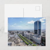 Tunis cityscape foto briefkaart (Voorkant / Achterkant)