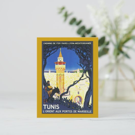 Tunis ~ L'Orient Aux Portes de Marseille Briefkaart (Staand voorkant)