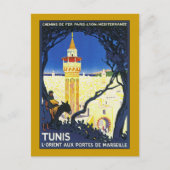 Tunis ~ L'Orient Aux Portes de Marseille Briefkaart (Voorkant)