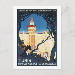 Tunis L'Orient Aux portes de Marsielle Briefkaart