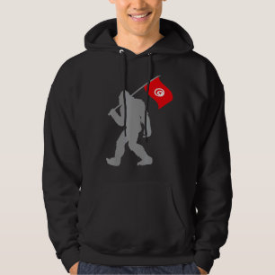 Tunis of Tunesische vlag op Tunesische vlag Hoodie