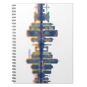 Tunis Skyline Notitieboek (Voorkant)