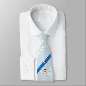 Tunis strepen vlag stropdas (Gebonden)