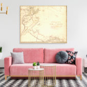 Tunis, Tripoli Canvas Afdruk (Insitu (Woonkamer))