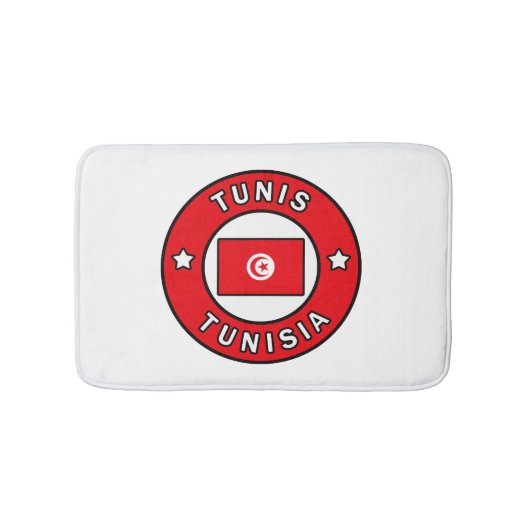Tunis Tunesië Badmat (Voorkant)