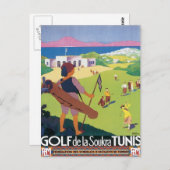 Tunis Tunesië Briefkaart (Voorkant / Achterkant)