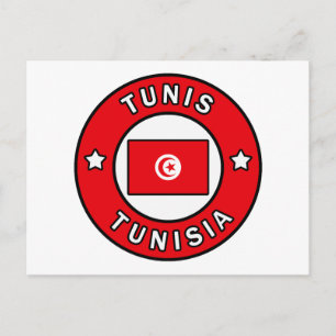 Tunis Tunesië Briefkaart