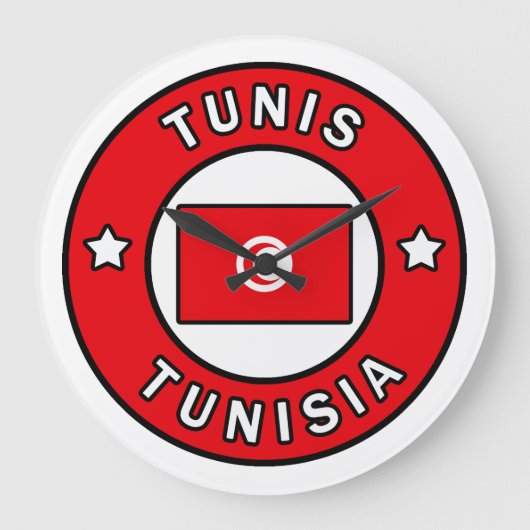Tunis Tunesië Grote Klok (Voorkant)