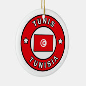 Tunis Tunesië Keramisch Ornament (Rechts)