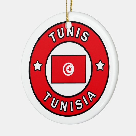 Tunis Tunesië Keramisch Ornament (Links)