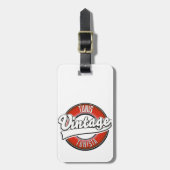 Tunis Tunesië logo Bagagelabel (Voorkant verticaal)