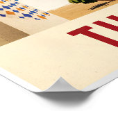 Tunis, Tunesië poster (Hoek)