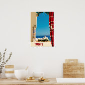 Tunis, Tunesië poster (Keuken)
