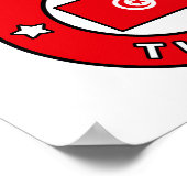 Tunis Tunesië Poster (Hoek)