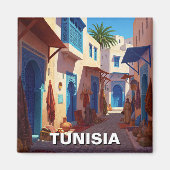 Tunis Tunesië Reizen Magneet (Voorkant)