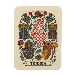 Tunis Tunesië Reizen Magneet