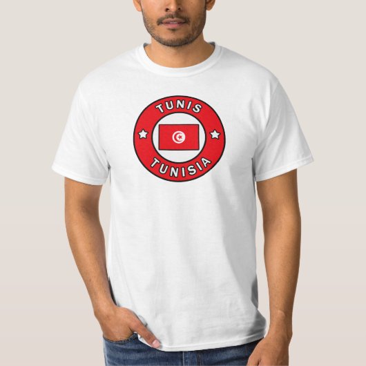 Tunis Tunesië T-shirt (Voorkant)