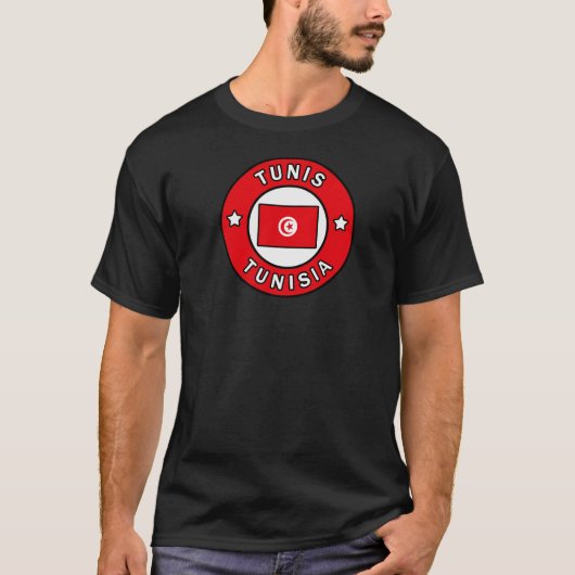 Tunis Tunesië T-shirt (Voorkant)