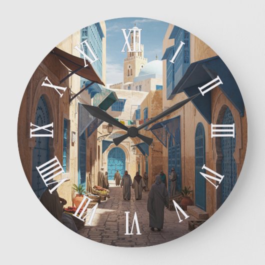Tunis Tunisia Travel Medina Grote Klok (Voorkant)