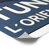 Tunis Vintage Travel Poster (Hoek)