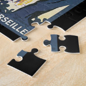 Tunis Vintage Travel Poster Legpuzzel (Zijkant)