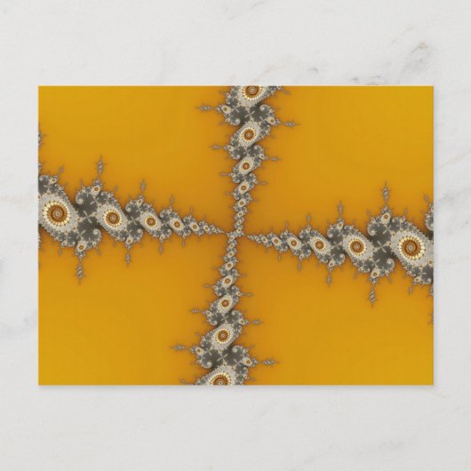 Tunnel - Fractal Briefkaart (Voorkant)