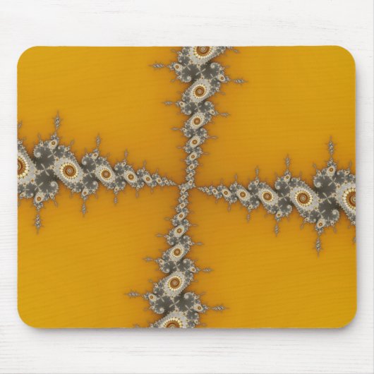 Tunnel - Fractal Mousepad Muismat (Voorkant)