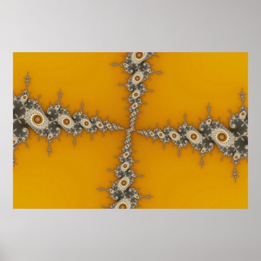 Tunnel - Fractal Poster (Voorkant)