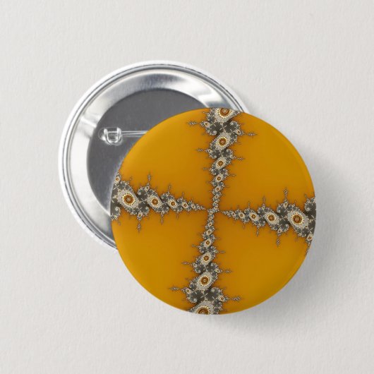 Tunnel - fractale Button (Voorkant /achterkant)