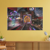 Tunnel Home Canvas Afdruk (Insitu (Woonkamer))