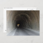 Tunnel in Carrara/Italië Briefkaart (Voorkant / Achterkant)