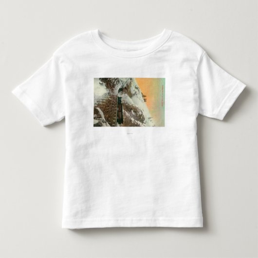 Tunnel in de Westerne Stille Oceaan en Yukon RR Kinder Shirts (Voorkant)