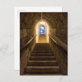 Tunnel in een oude zoutmijn briefkaart (Voorkant / Achterkant)