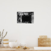 Tunnel in Juneau, Alaska Treadwell Mine Poster (Keuken)