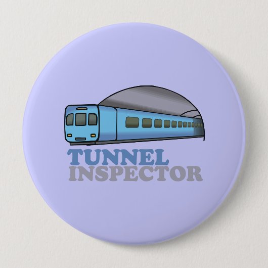 TUNNEL INSPECTOR RONDE BUTTON 4,0 CM (Voorkant)