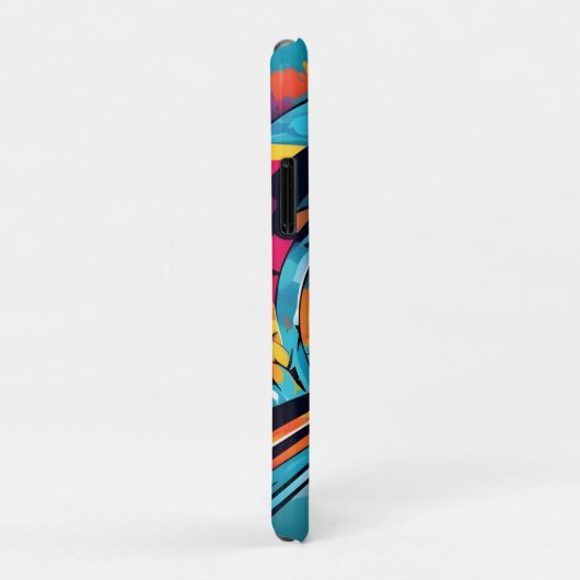 Tunnel met graffiti kunst Case-Mate iPhone case (Achterkant/rechts)