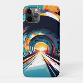 Tunnel met graffiti kunst Case-Mate iPhone case