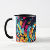 Tunnel met graffiti kunst mok (Links)