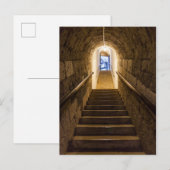 Tunnel naar een oude zoutmijn briefkaart (Voorkant / Achterkant)