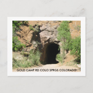 TUNNEL OP Gold Camp RD Briefkaart