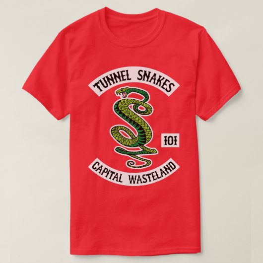 Tunnel Snakes Capital Wasteland T-shirt (Design voorkant)