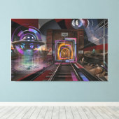 Tunnel Thuis Canvas Afdruk (Insitu (Houten vloer))