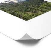 Tunnel Uitzicht Yosemite Valley Blauwe Kleur Fotog Poster (Hoek)