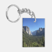 Tunnel Uitzicht Yosemite Valley Blauwe Kleur Fotog Sleutelhanger (Voorkant Links)