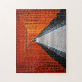 Tunnel van de rode garnalen in Fushimi Inari, Kyot Legpuzzel (Verticaal)