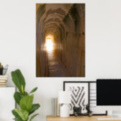 Tunnel van de ruïnes van Didyma Poster (Thuiskantoor)