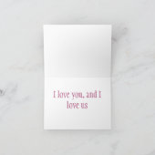 Tunnel Van Harten Feestdagen Kaart (Binnen)