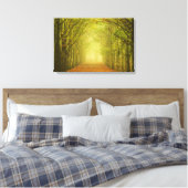 Tunnel van licht canvas afdruk (Insitu (Slaapkamer))